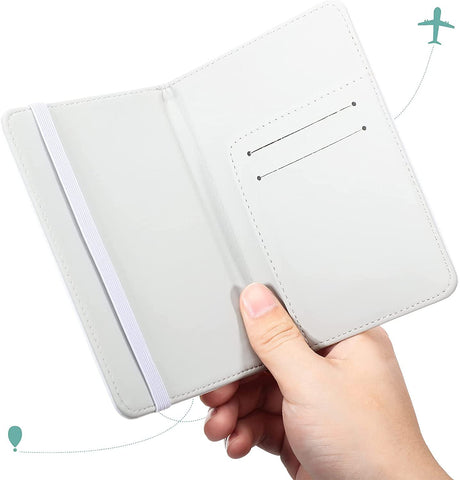  PU Sublimation Passport Holder Cover Blank DIY Travel Passport Holders With Wallet Covers For Gifts-Veeddydropshipping