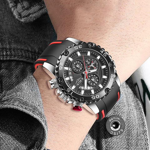 Luminous Men Watch Sport Watches Waterproof Quartz-JW00660-Veeddydropshipping
