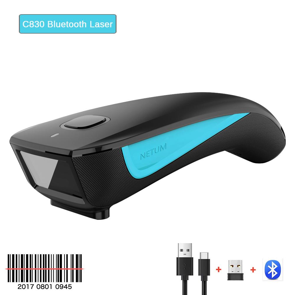 Bluetooth QR code 2D barcode scanner and C830 wireless laser one-dimensional USB barcode reader-Veeddydropshipping