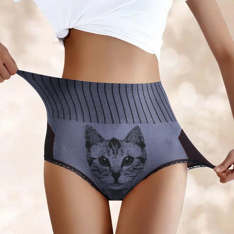 Women High Waist Panties Slimming Underwear-WF00977-Veeddydropshipping