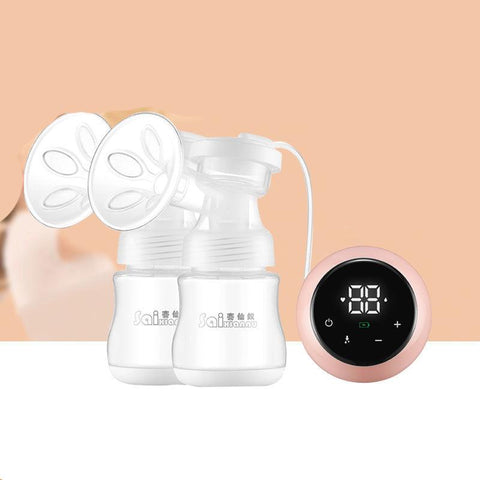 Breast Pump Bilateral Milk Pump Baby Bottle Postnatal Supplies Electric-TB00682-Veeddydropshipping
