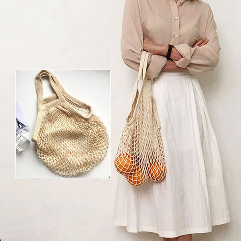Portable Reusable Grocery Bags Fruit Vegetable Bag-HA00913-Veeddydropshipping