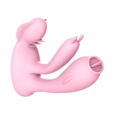 Wireless Bluetooth Remote Control APP Dildo Wearable Vaginal Panties Rabbit -BH01297-Veeddydropshipping