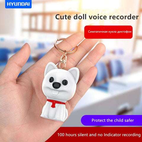 Original New Digital Voice Recorder Voice-activated USB Mini Cute Doll Dog Car-CE01211-Veeddydropshipping