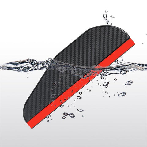 Visor Carbon Fiber Car Rearview Side Snow Sun Visor Rain-AM00867-Veeddydropshipping
