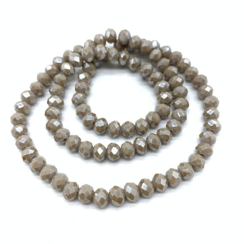Crystal Beads Wheel Faceted Glass Beads for Jewelry Making -JW01486-Veeddydropshipping