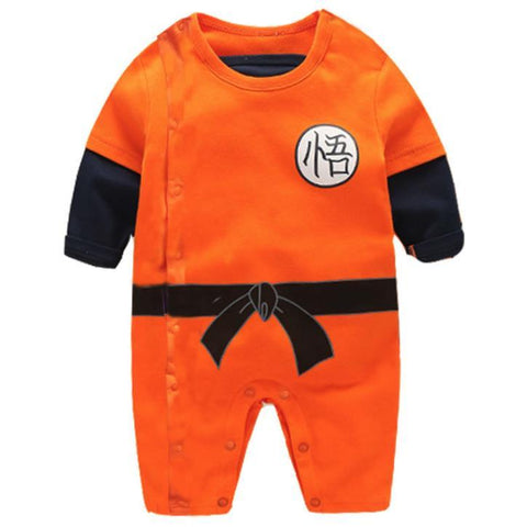 Baby Boy Anime Romper Cartoons Long Sleeve Smock Halloween-Veeddydropshipping-2