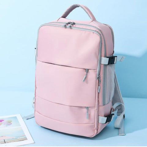 Casual Daypack Laptop Bag Portable Luggage Strap Backpack-BS00294-Veeddydropshipping