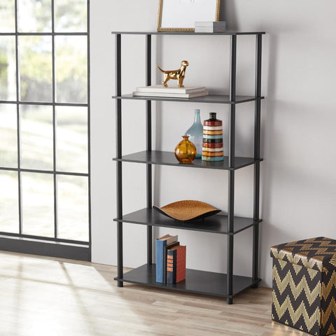5-Shelf Storage Bookcase Storage Shelf Bookshelf-HA01558-Veeddydropshipping