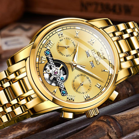 Watches for Men Luxury Automatic Mechanical Waterproof -JW00607-Veeddydropshipping
