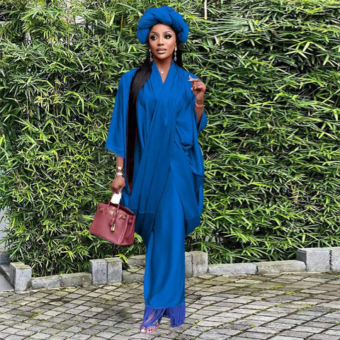Plus Size African Party Dresses for Women-WF01672-Veeddydropshipping