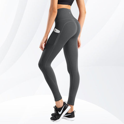 High Waist Yoga Pants Exercise Fitness Butt Lifting Leggings Sports Leggings Gym -OS00855-Veeddydropshipping