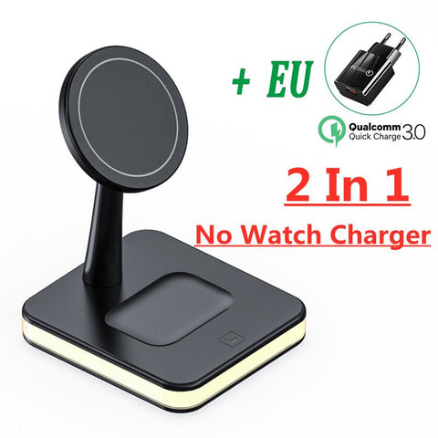 30W 3 in 1 Magnetic Wireless Charger Stand For Macsafe-PA01072-Veeddydropshipping