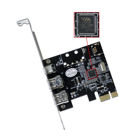 Capture Card with Firewire Adapter Desktop Computer Accessory-CO00215