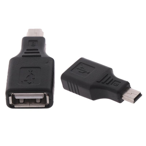 Mini USB Male to USB Female Converter Connector Transfer data Sync -CE00473-Veeddydropshipping