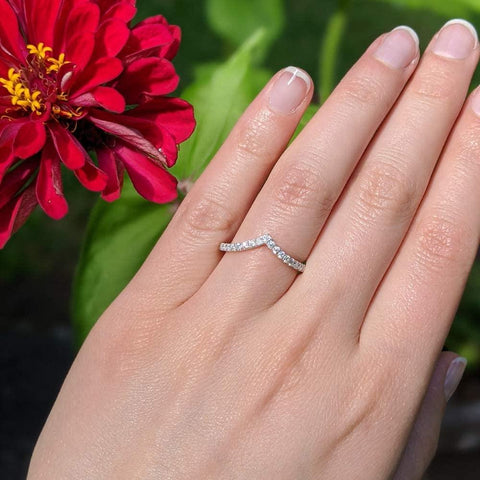 925 Moissanite Diamond Rings Jewelry Women Engagement -JW00026-Veeddydropshipping