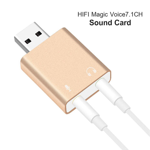 External  Headphone Adapter Stereo Audio Mic Sound Card-CO00086-Veeddydropshipping