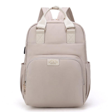 Mummy Bag Usb Diaper Bag Large Capacity Mom Baby Nappy Backpack-TB00187-Veeddydropshipping