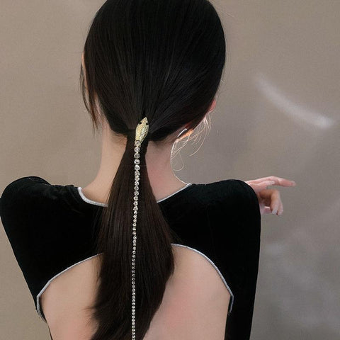 Snake Hairpin  Metal Hair Hair Accessories Jewelry -JW00455-Veeddydropshipping