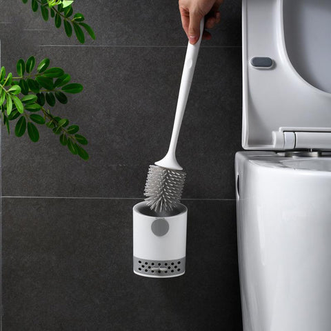 No Dead Angle Soft Hair Toilet Brush Hanging-HA01032-Veeddydropshipping
