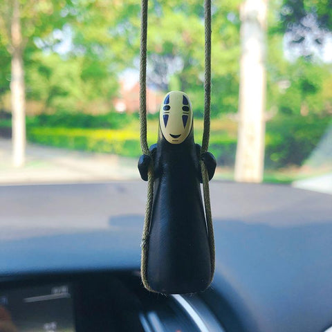 Mini Figure Swinging Faceless Male Auto Mirror Pendant-AM01331-Veeddydropshipping