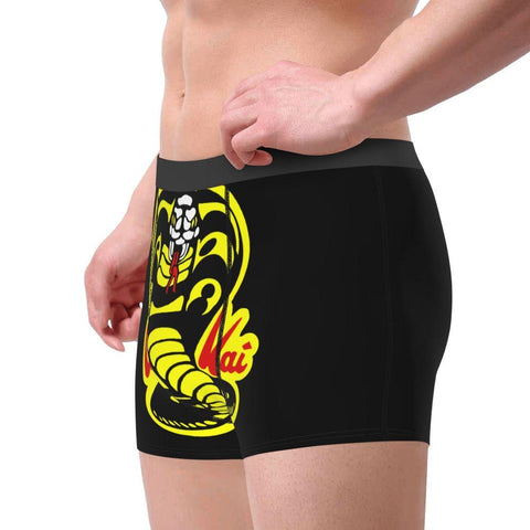 Underwear Snake Karate Dojo Anime Boxer Shorts Panties Novelty Soft-MF01433-Veeddydropshipping