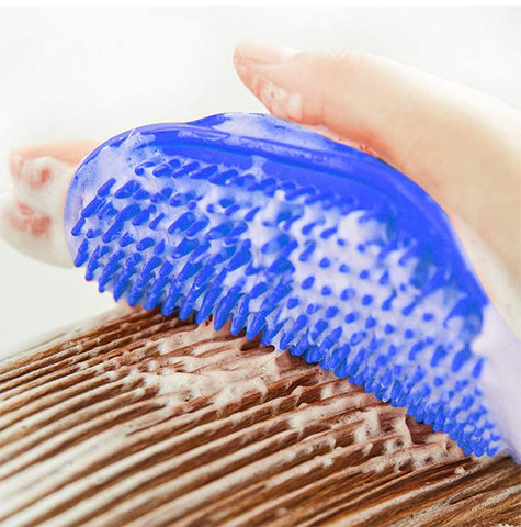 Silicone Dog Pet brush Glove Deshedding-HA01995-Veeddydropshipping