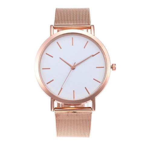 Luxury Rose Gold Watch Ladies Quartz Wrist Watch -JW01097-Veeddydropshipping