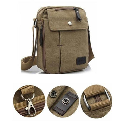 Crossbody Bag Zipper Shoulder Messenger Bag Sling Bag-BS00355-Veeddydropshipping
