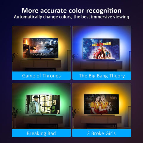 5V USB LED Strip light 5050 RGB Dream Color Ambient TV Kit -CE00621-Veeddydropshipping