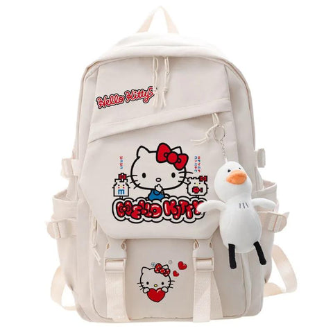 Large Capacity Bags Y2k Cute Hello Kitty Backpack Kawaii-TB00060-Veeddydropshipping