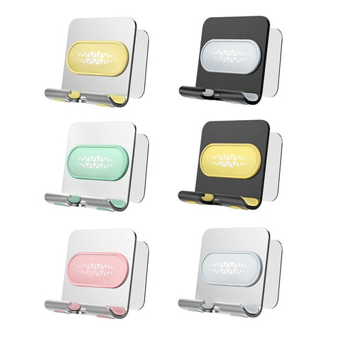 NEW Wall Mounted Suction Cup Phone Holder Stick Universal Wall Hanging Cell Phone-PA00538-Veeddydropshipping
