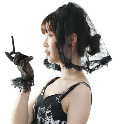 Wedding Accessories Bridal Veil with Comb-WF01437-Veeddydropshipping