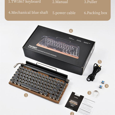 83 Keys Gaming Keyboards Teclado Mecânico Wireless RGB -CO00045-Veeddydropshipping