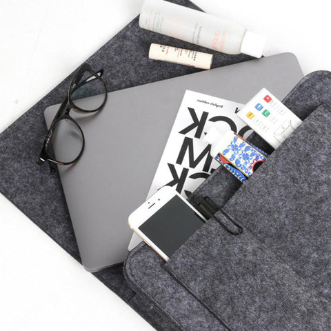 Felt Bedside Storage Bag Pouch Bed Desk-HA00824-Veeddydropshipping