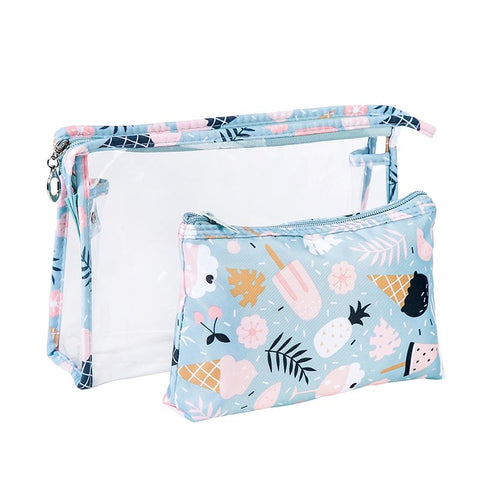 Bag lovely Make Up Case Travel Zipper Makeup Beauty Wash-BS00570-Veeddydropshipping