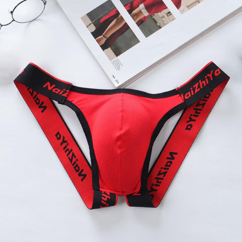 Thongs Low Waist U Convex Underwear Hollow Underpants-MF01492-Veeddydropshipping