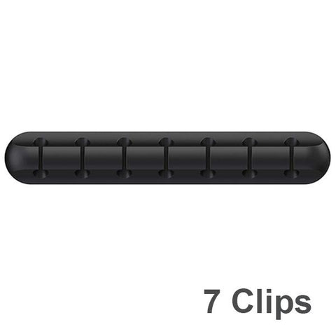Cable Organizer Silicone USB Cable Winder Management Clips Desktop Cable Holder For Mouse Keyboard-PA00855-Veeddydropshipping