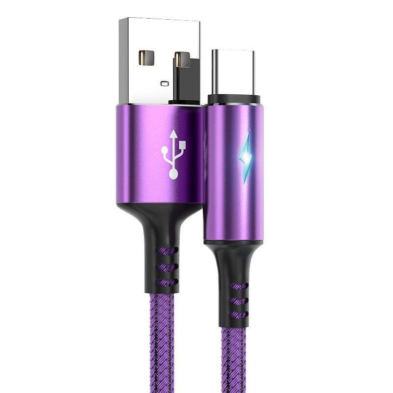 Type C 5A Fast Charging  Nylon Braided Charger Usb Cable-Veeddydropshipping