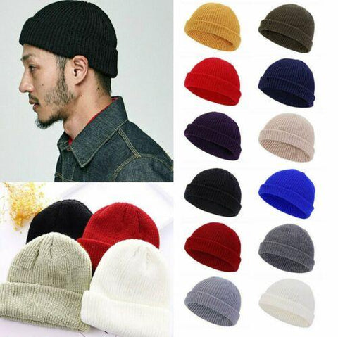 Hat Cap Slouchy Skull Ski Men Women Plain-MF00764-Veeddydropshipping