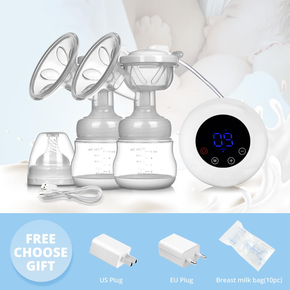 USB BPA free Electric Breast Pump Charged Easy Convenient Charged-TB00670-Veeddydropshipping