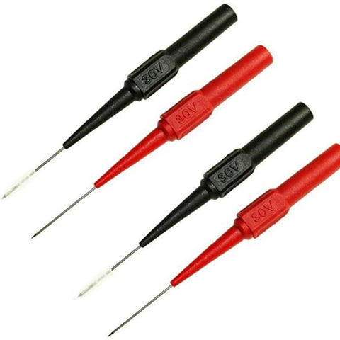 4Pcs 30V Diagnostic Tools Multimeter Test Lead Extention Back Piercing-AM00263-Veeddydropshipping
