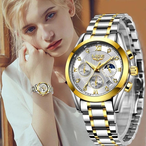 Fashion Watch Women Bracelet Female Waterproof Clocks-JW00919-Veeddydropshipping