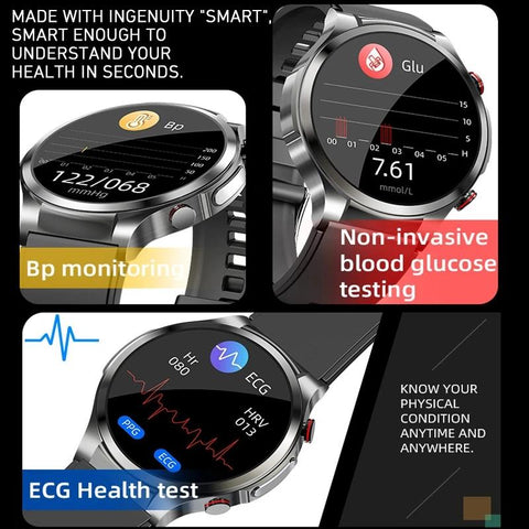 Smart watch Men Heart Rate Body Monitoring Health Waterproof Watch -JW00709-Veeddydropshipping