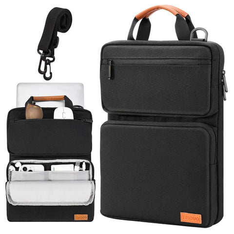 Laptop Sleeve Business Briefcase Messenger Bag-Veeddydropshipping