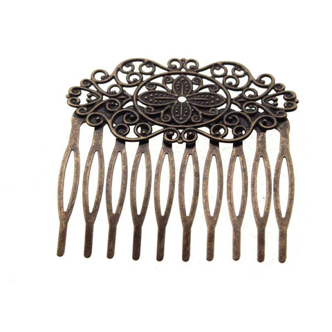 2pcs 10 teeth Hair Combs Hair Accessories For Bride -JW00542-Veeddydropshipping