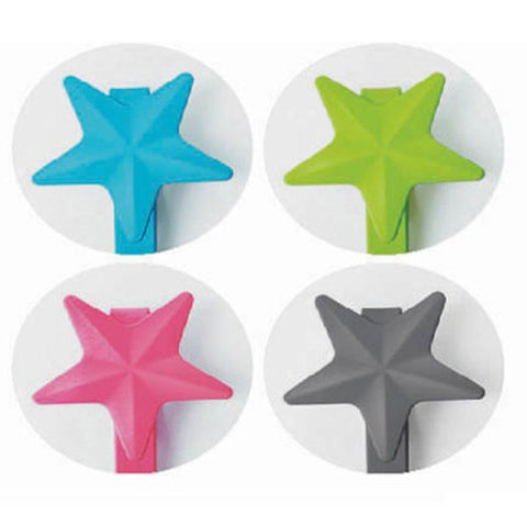 Baby Accessories Star Pacifier Chain Strap Silicone Stroller Hook Toy-TB00739-Veeddydropshipping