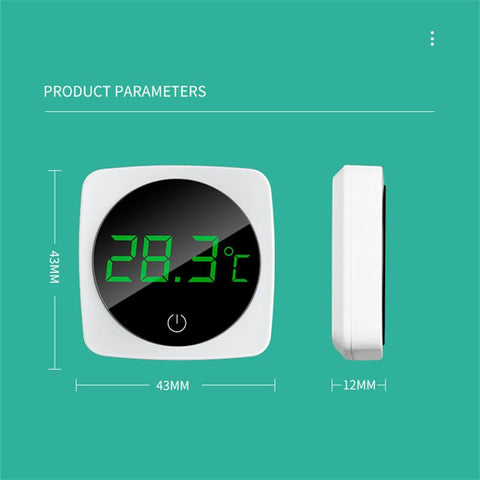 Aquarium Self-Adhesive Thermometer LCD Digital-HA01001-Veeddydropshipping