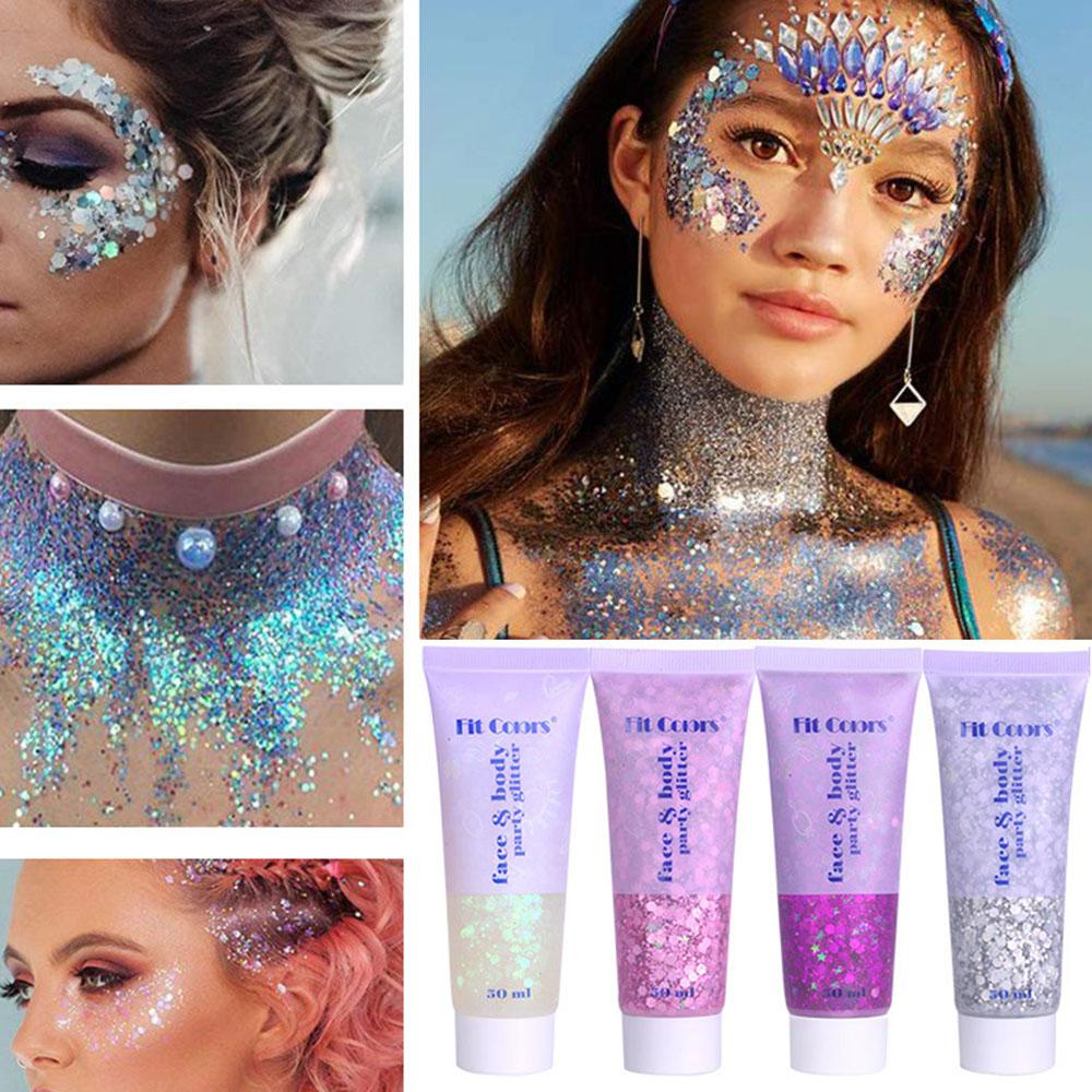 Eye Sequins Gel Mermaid Scale Face-BH00627-Veeddydropshipping