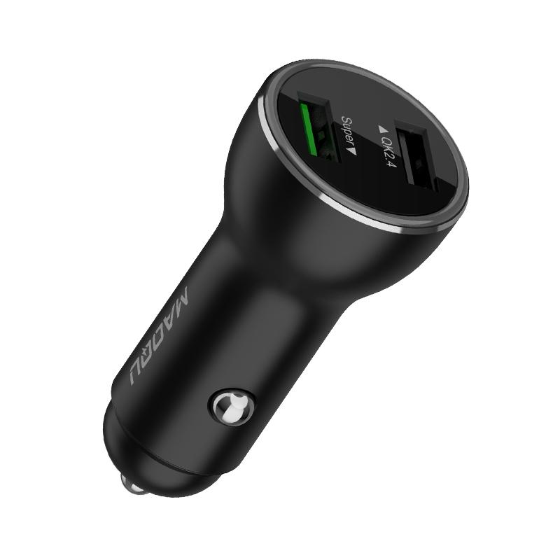 Car Charger 40W Super Charge Fast charging 5A Type C cable-Veeddydropshipping